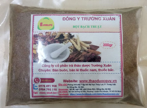 Bột bạch truật